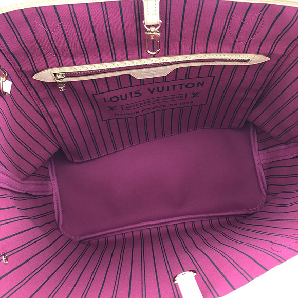 Louis Vuitton Neverfull GM Monogram Pivoine Shoulder Bag - Picture 4 of 10